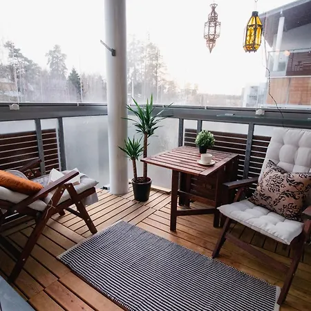 公寓 Romantic Sauna Retreat Near Sello And Nature Perfect 艾斯堡