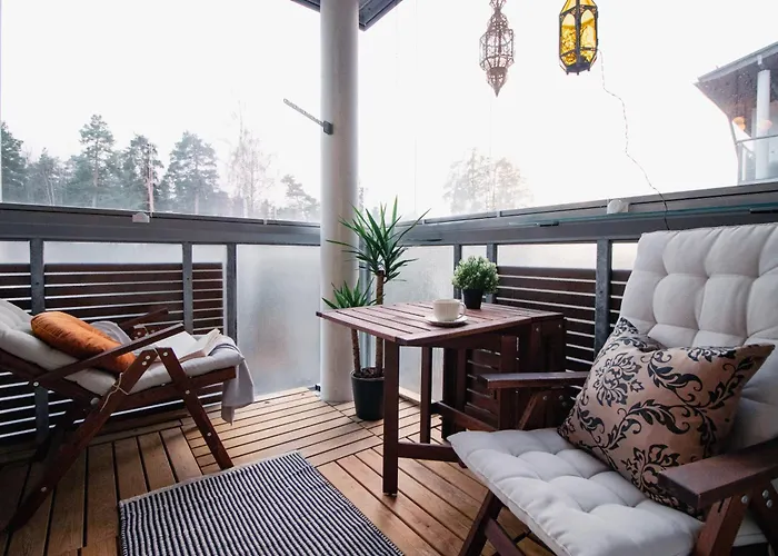 Romantic Sauna Retreat Near Sello And Nature Perfect شقة إسبو