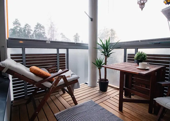 شقة Romantic Sauna Retreat Near Sello And Nature Perfect إسبو