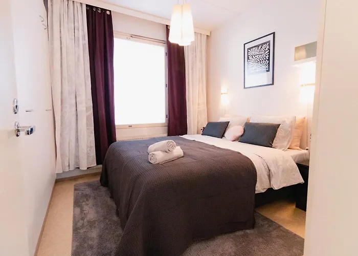 Lägenhet Romantic Sauna Retreat Near Sello And Nature Perfect